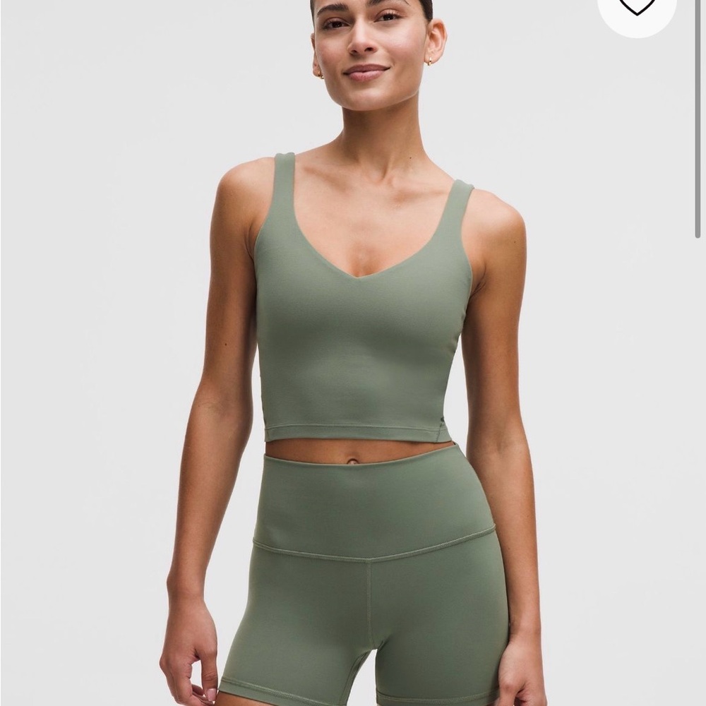 lululemon align tank in willow leaf color
